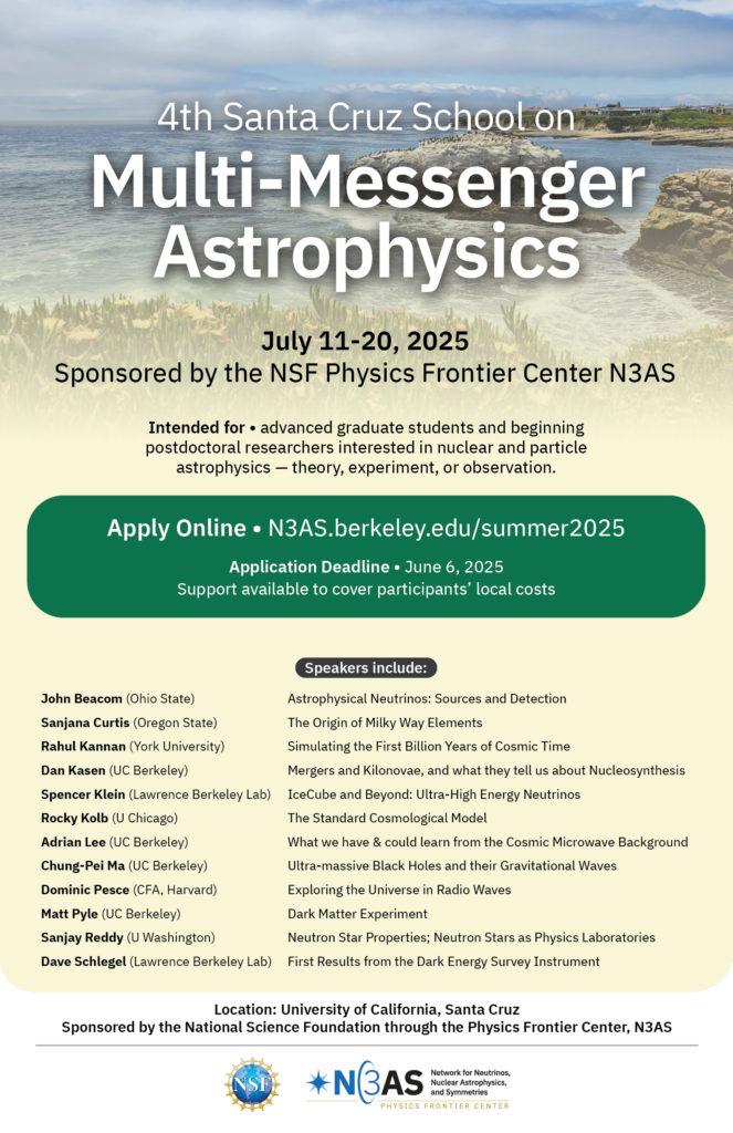 2025 Summer School poster
